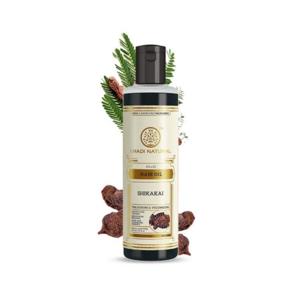 Khadi Natural Shikakai Hair Oil (210 ml) - Khadi Natural