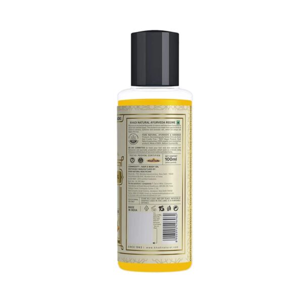 Khadi Natural Sweet Almond Hair Oil (100ml) - Khadi Natural