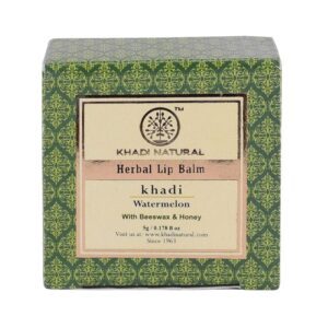 Khadi Natural Watermelon Lip Balm (5g) - Khadi Natural