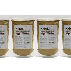 Khadi Omorose Mehendi (Heena Leaves Powder) | Pack of 4 | total 400 Gram