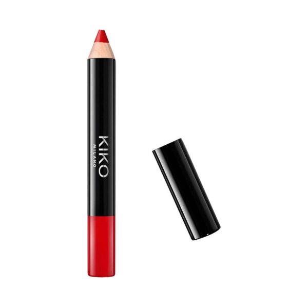 KIKO Milano Smart Fusion Creamy Lip Crayon - 07 Cherry Red (1.6 g) - KIKO Milano