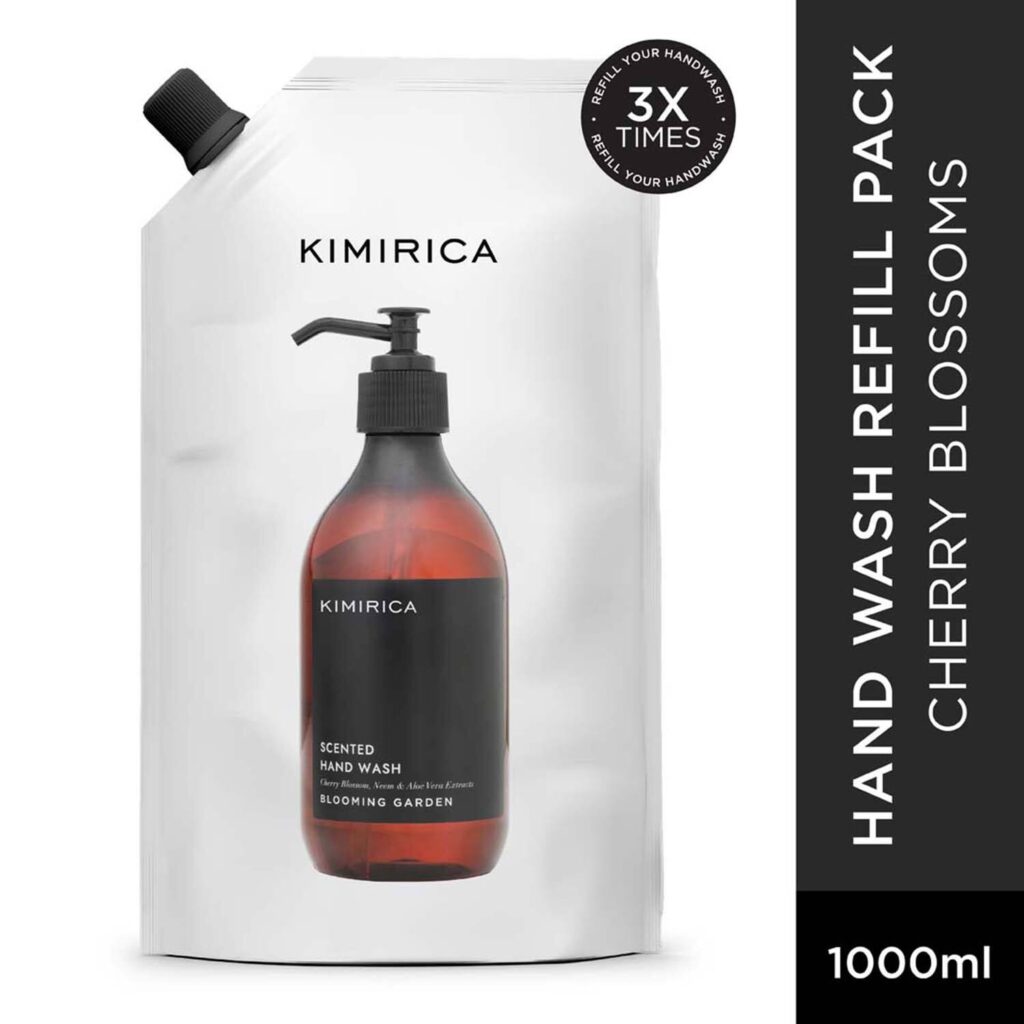 Kimirica Blooming Garden Hand Wash Refill Pack (1000 ml) - Kimirica