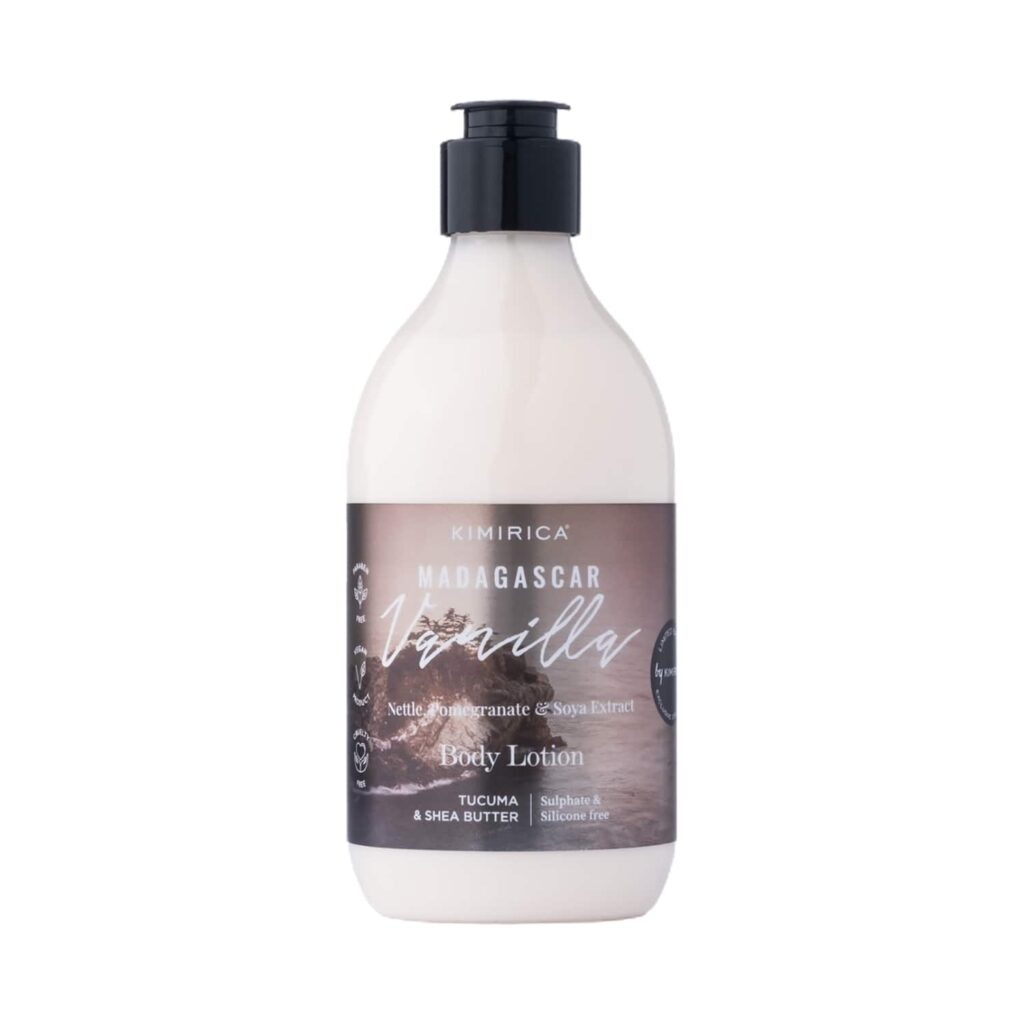 Kimirica Madagascar Vanilla Summer Body Lotion For Long Lasting Moisturisation & Hydration (300 ml) - Kimirica