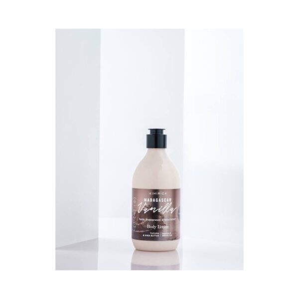 Kimirica Madagascar Vanilla Summer Body Lotion For Long Lasting Moisturisation & Hydration (300 ml) - Kimirica