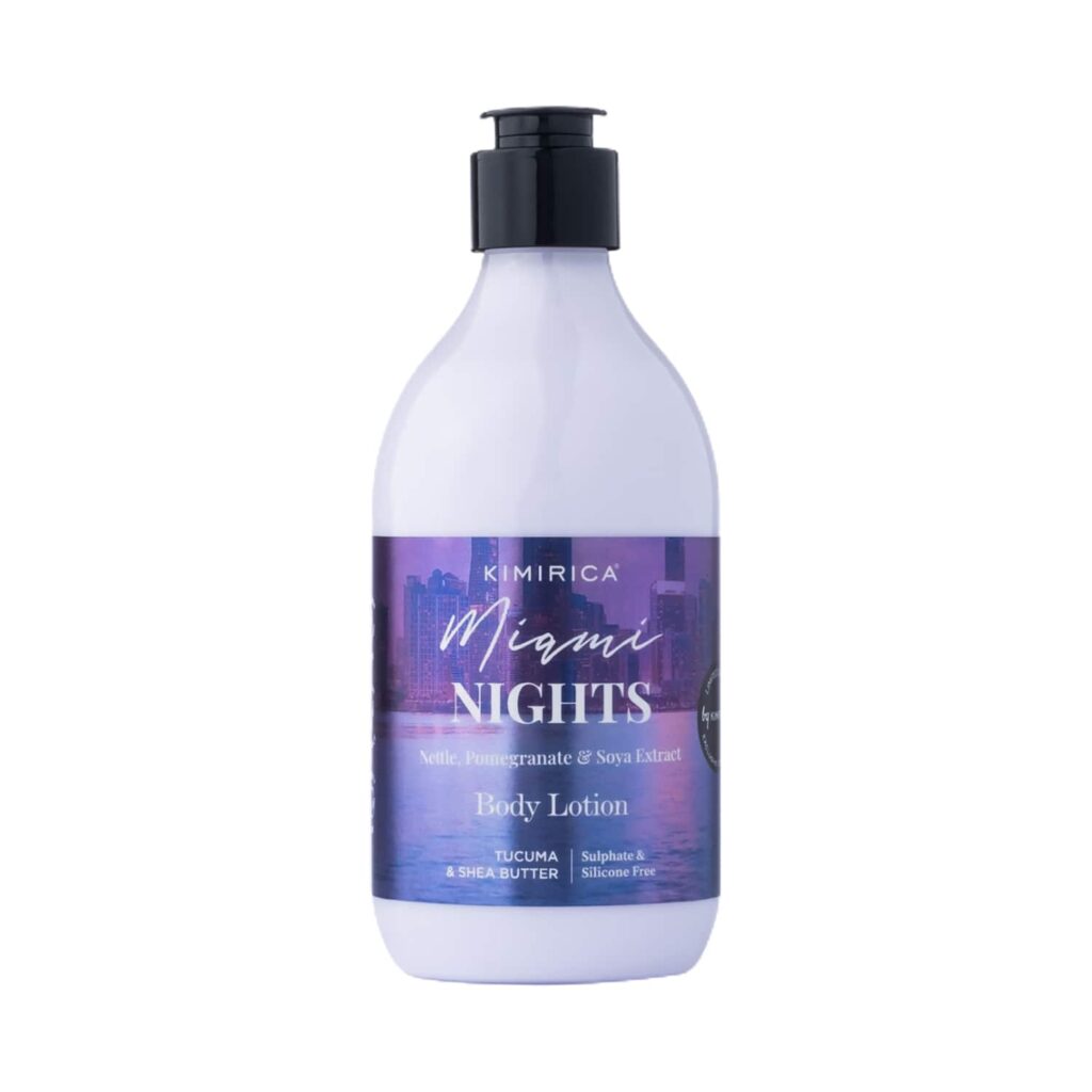 Kimirica Miami Nights Moisturizing Body Lotion withTucuma & Shea Butter for Hydrated Skin (300 ml) - Kimirica
