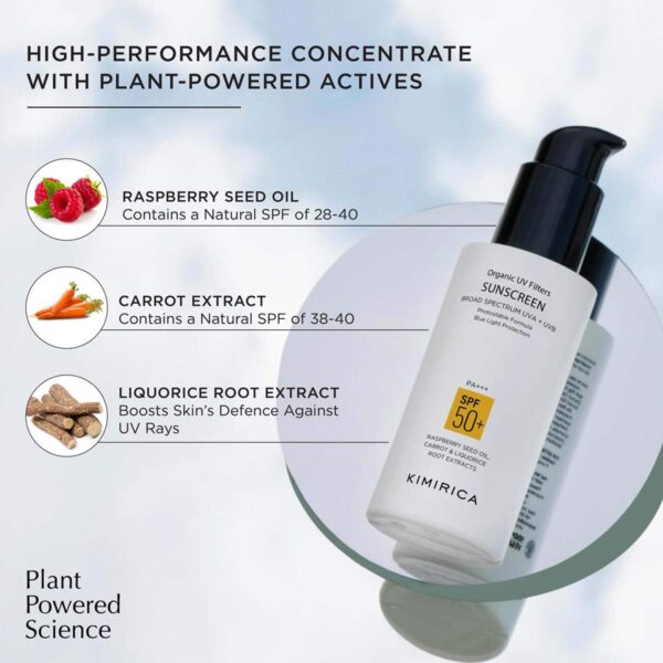 Kimirica Multi Protection Sunscreen SPF 50 PA+++ for UVA/B Protection (100 ml) - Kimirica