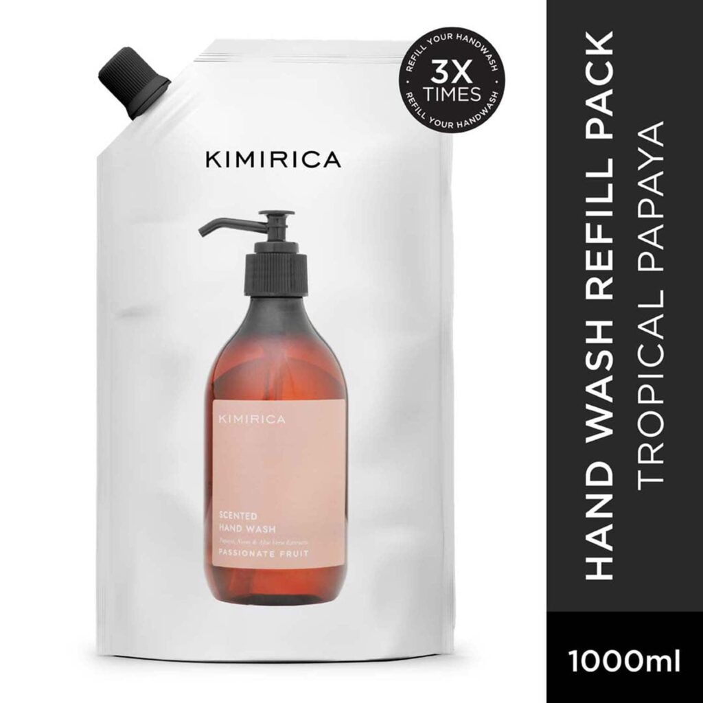 Kimirica Passionate Fruit Hand Wash Refill Pack (1000 ml) - Kimirica