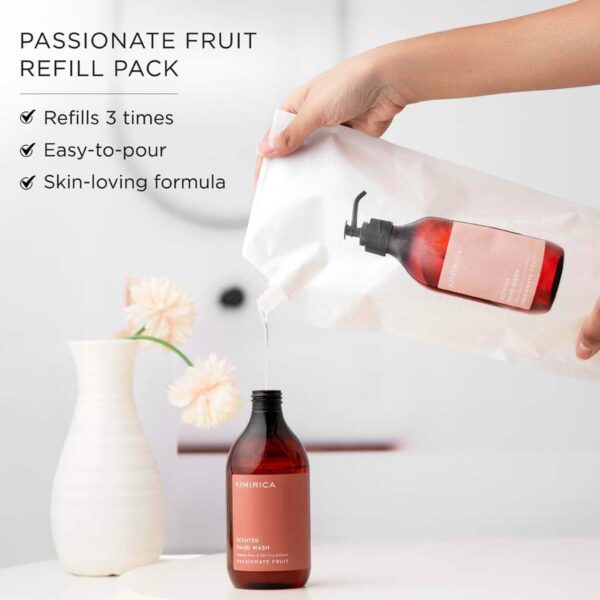 Kimirica Passionate Fruit Hand Wash Refill Pack (1000 ml) - Kimirica