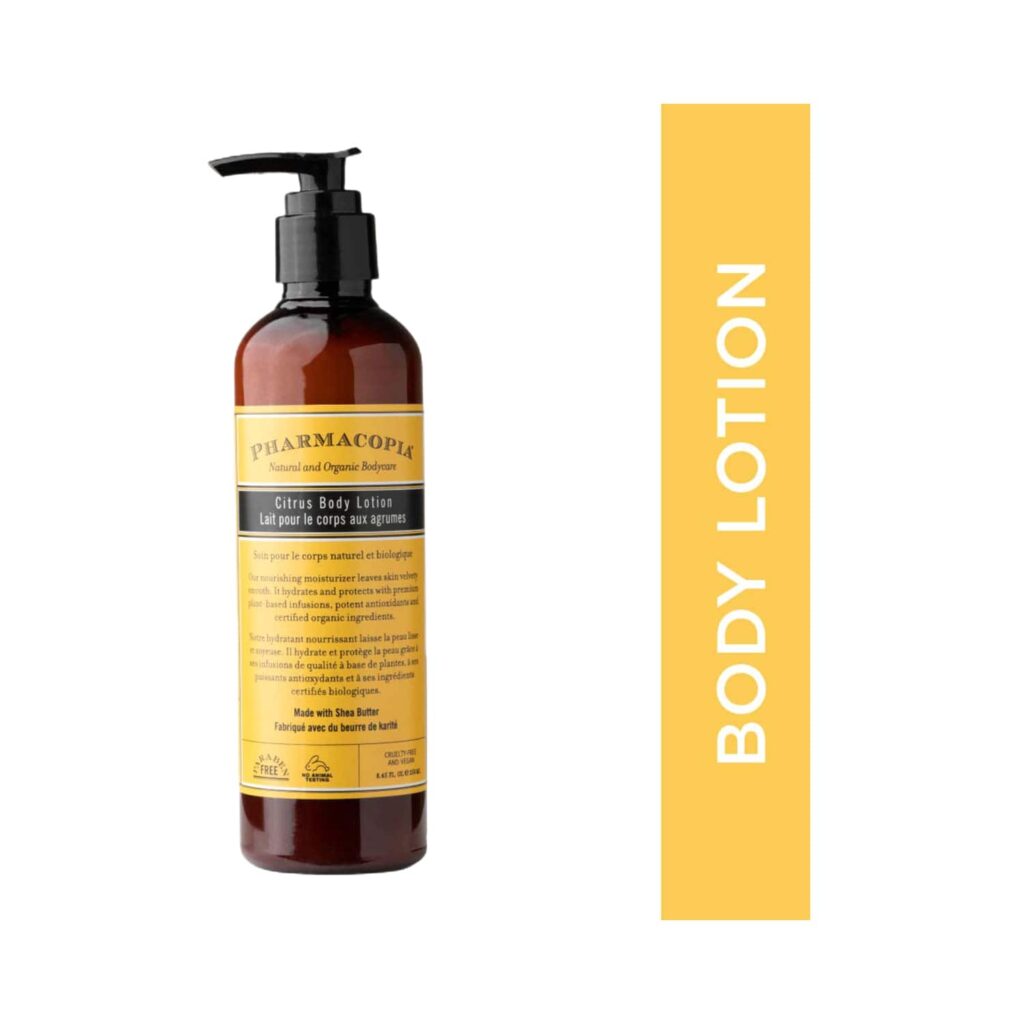 Kimirica Pharmacopia Organic Citrus Body Lotion (250ml) - Kimirica