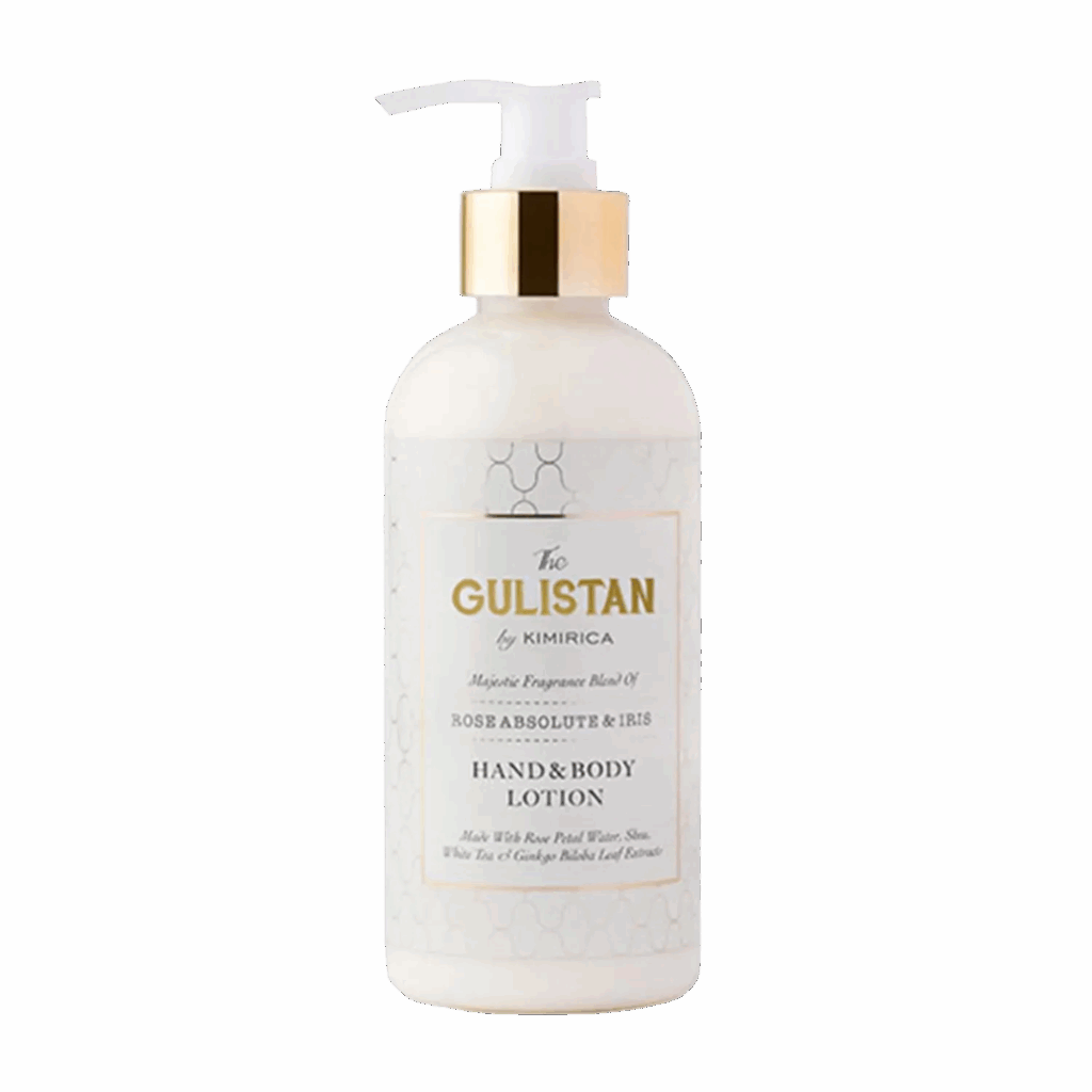 Kimirica The Gulistan Hand & Body Lotion with Rose Water White Tea & Shea Butter (300 ml) - Kimirica