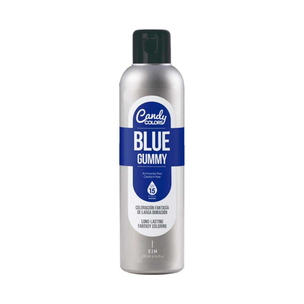 Kin Cosmetics Candy Colors Hair Color - Blue Gummy (200ml) - Kin Cosmetics