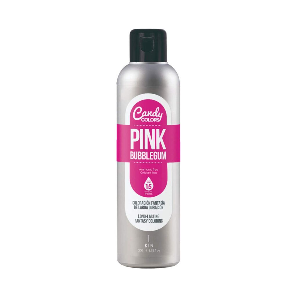 Kin Cosmetics Candy Colors Hair Color - Pink Bubblegum (200ml) - Kin Cosmetics