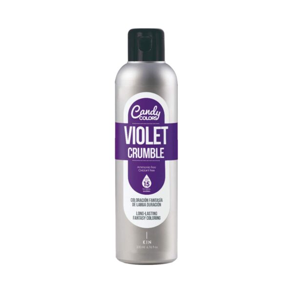 Kin Cosmetics Candy Colors Hair Color - Violet Crumble (200ml) - Kin Cosmetics