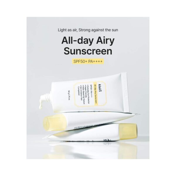 Klairs All-Day Airy Sunscreen SPF 50+ PA++++ (50ml) - Klairs