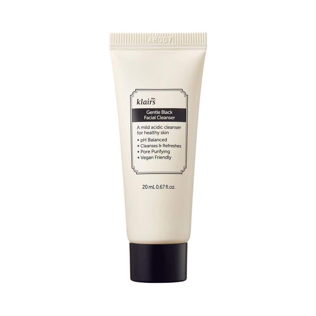 Klairs Gentle Black Facial Cleanser (20ml) - Klairs