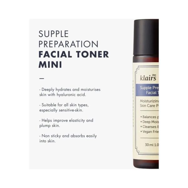 Klairs Supple Preparation Facial Toner - (30ml) - Klairs