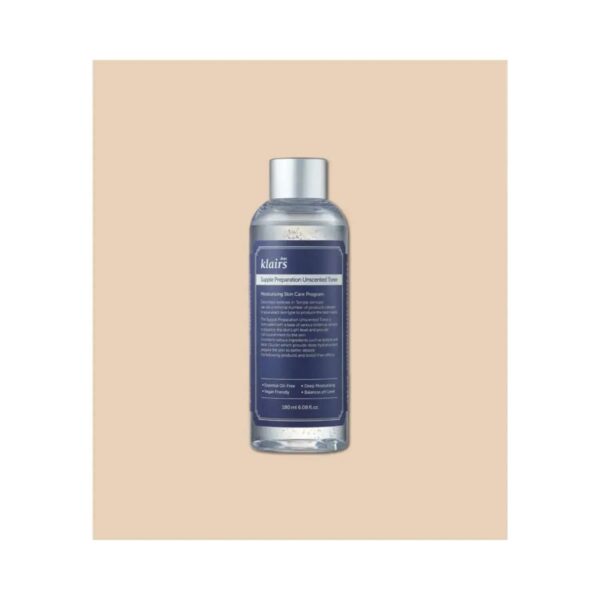 Klairs Supple Preparation Unscented Toner - (180ml) - Klairs