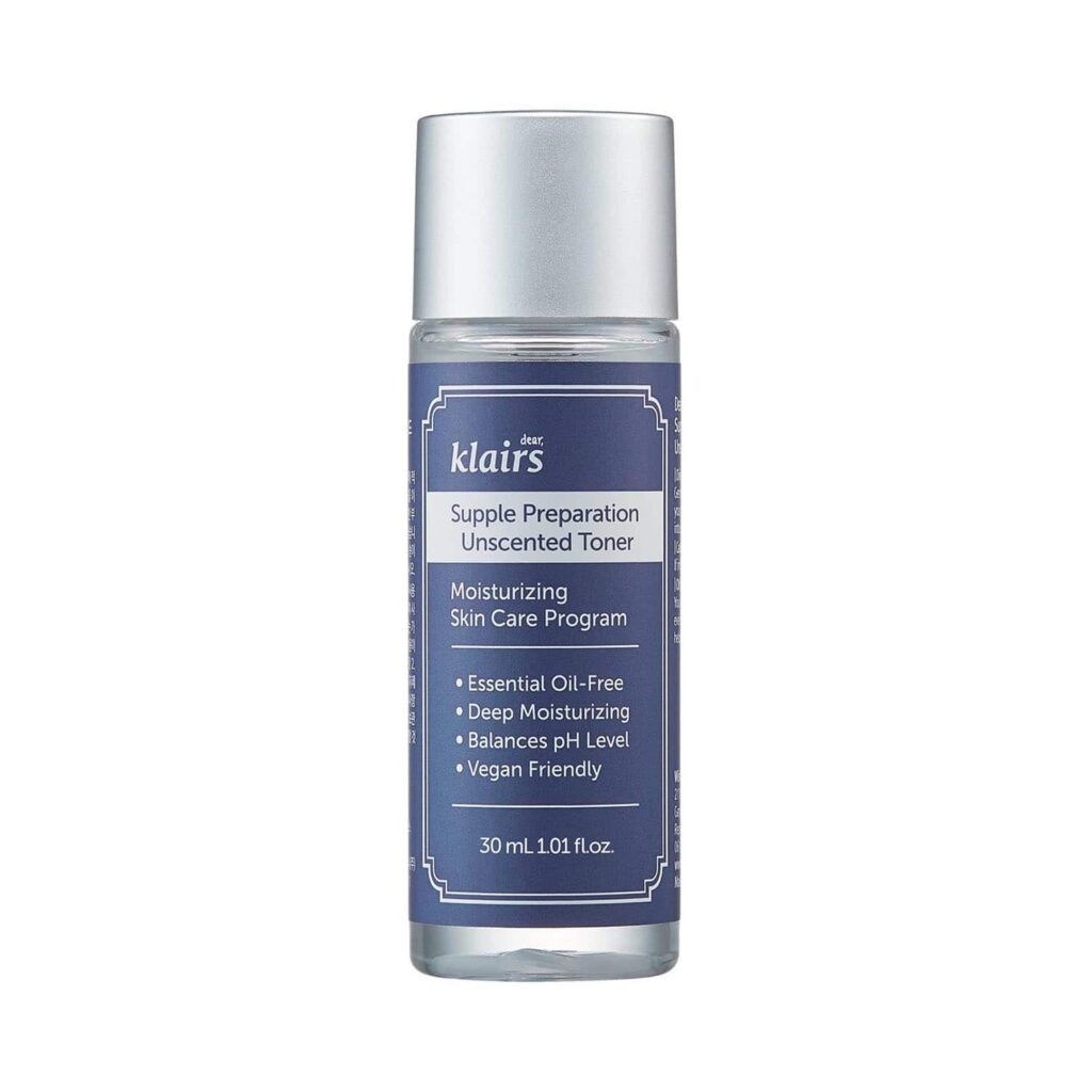 Klairs Supple Preparation Unscented Toner Mini (30ml) - Klairs