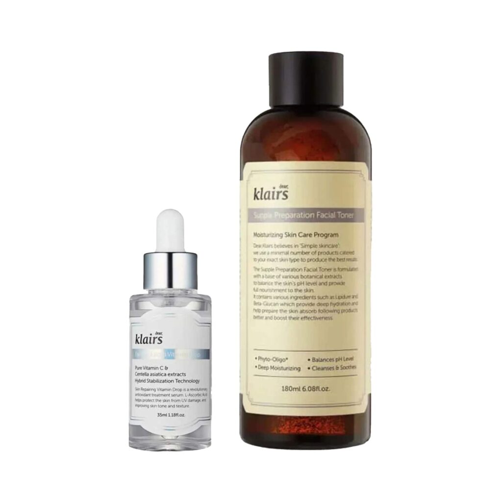 Klairs Vitamin Drop & Supple Toner Combo - Klairs