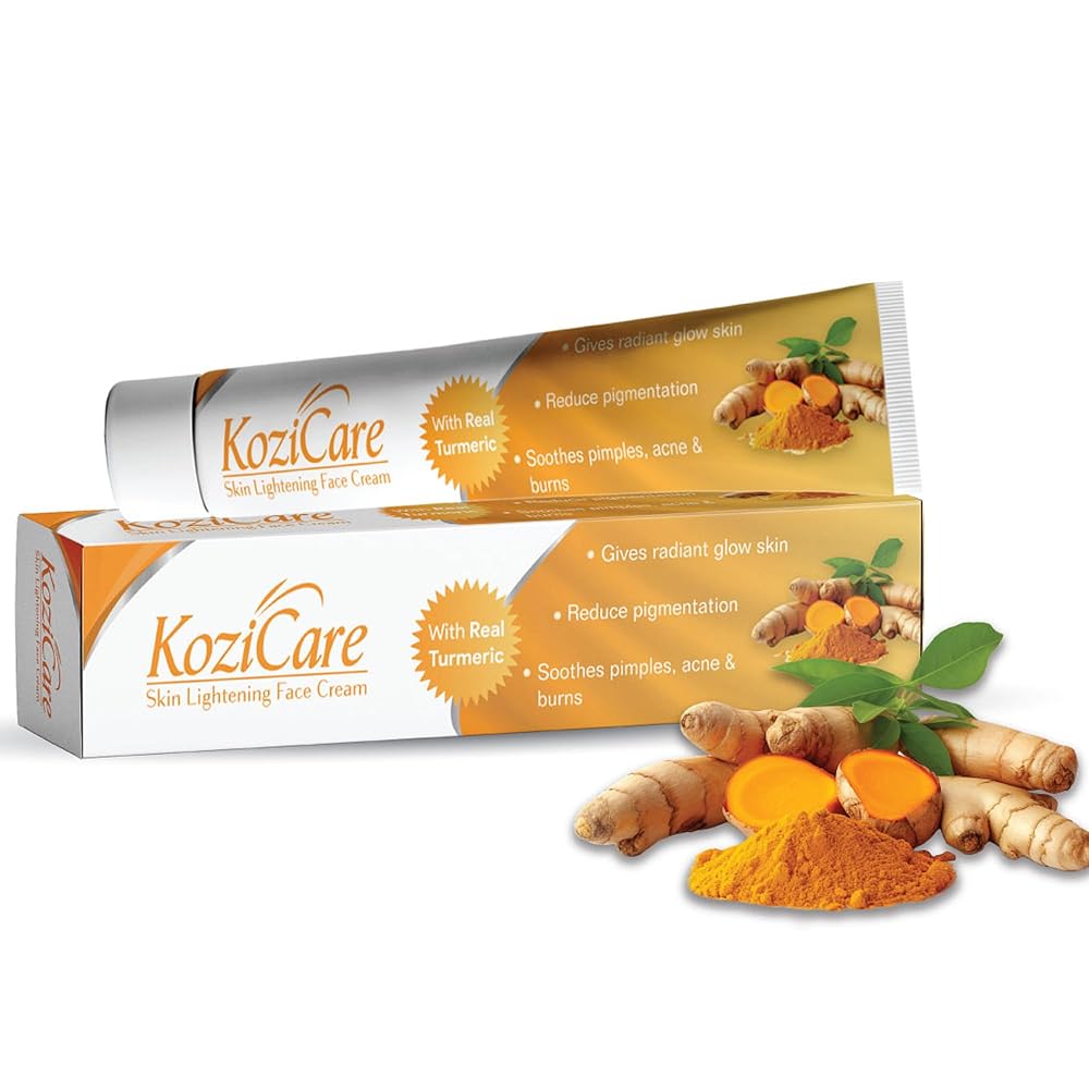Kozicare Kojic Acid Cream | Turmeric Cream | Haldi Cream| Glutathione Cream | Detan Cream | Moisturizer for Dry Skin | Face Cream for Summer Daily Use | Face Cream for Women &...