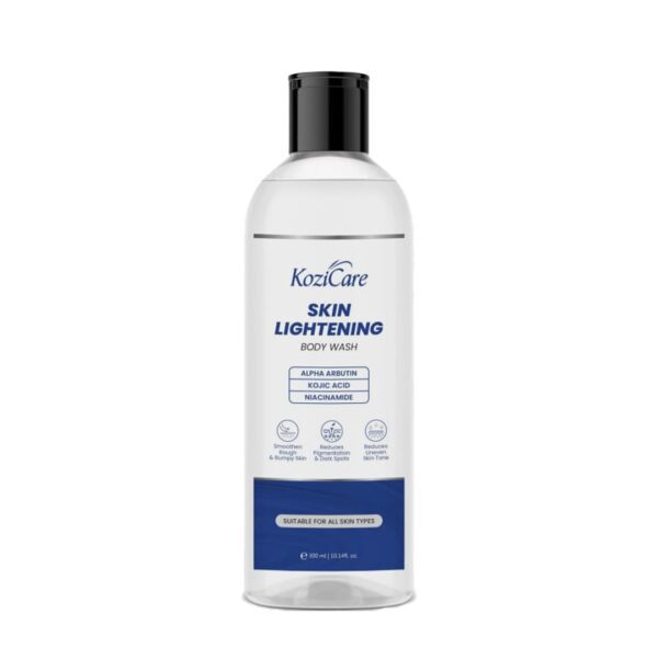 Kozicare Soap Skin Lightening Body Wash Gel | Alpha Arbutin, Niacinamide & Kojic Acid Body Wash | Helps Reduces Pigmentation, Dark Spots & Uneven Skin Tone | Body Wash for Men &...