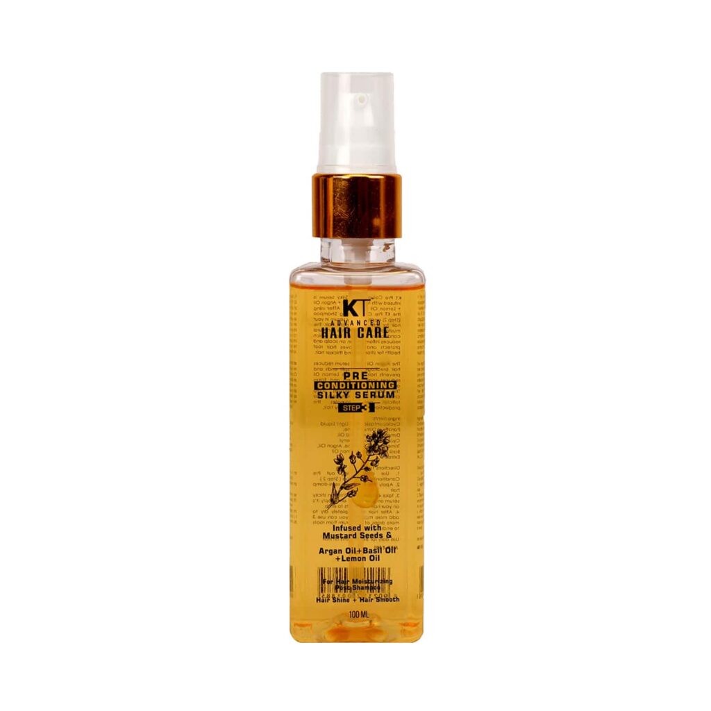 KT Professional Advance Hair Care Pre Conditioning Silky Hair Serum (100ml) - KT Professional
