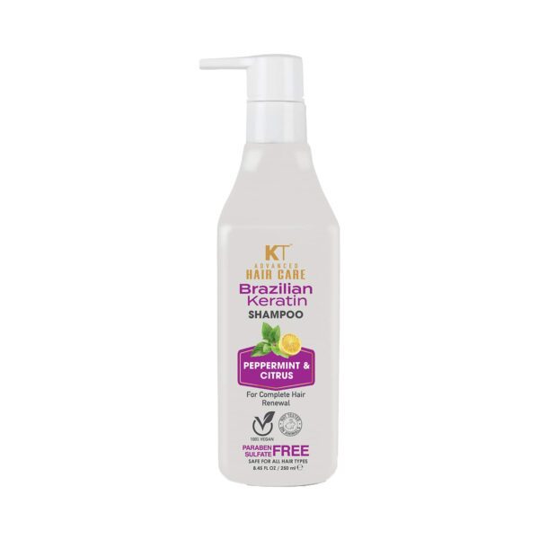 KT Professional Advanced Hair Care Brazilian Keratin shampoo,Conditioner & Botanical rose oil Combo - KT Professional