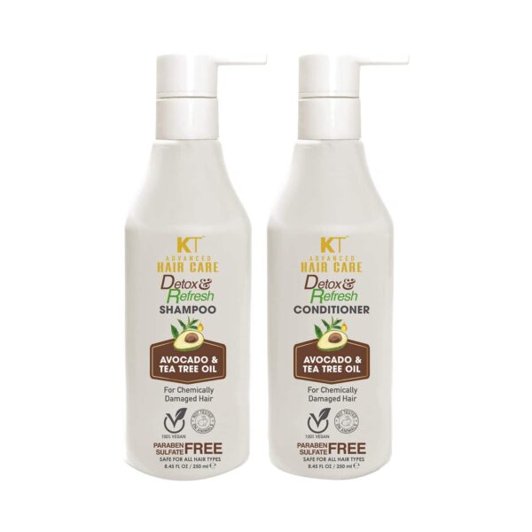 KT Professional Advanced Hair Care Detox & Refresh Conditioner Combo (2Pcs) - KT Professional