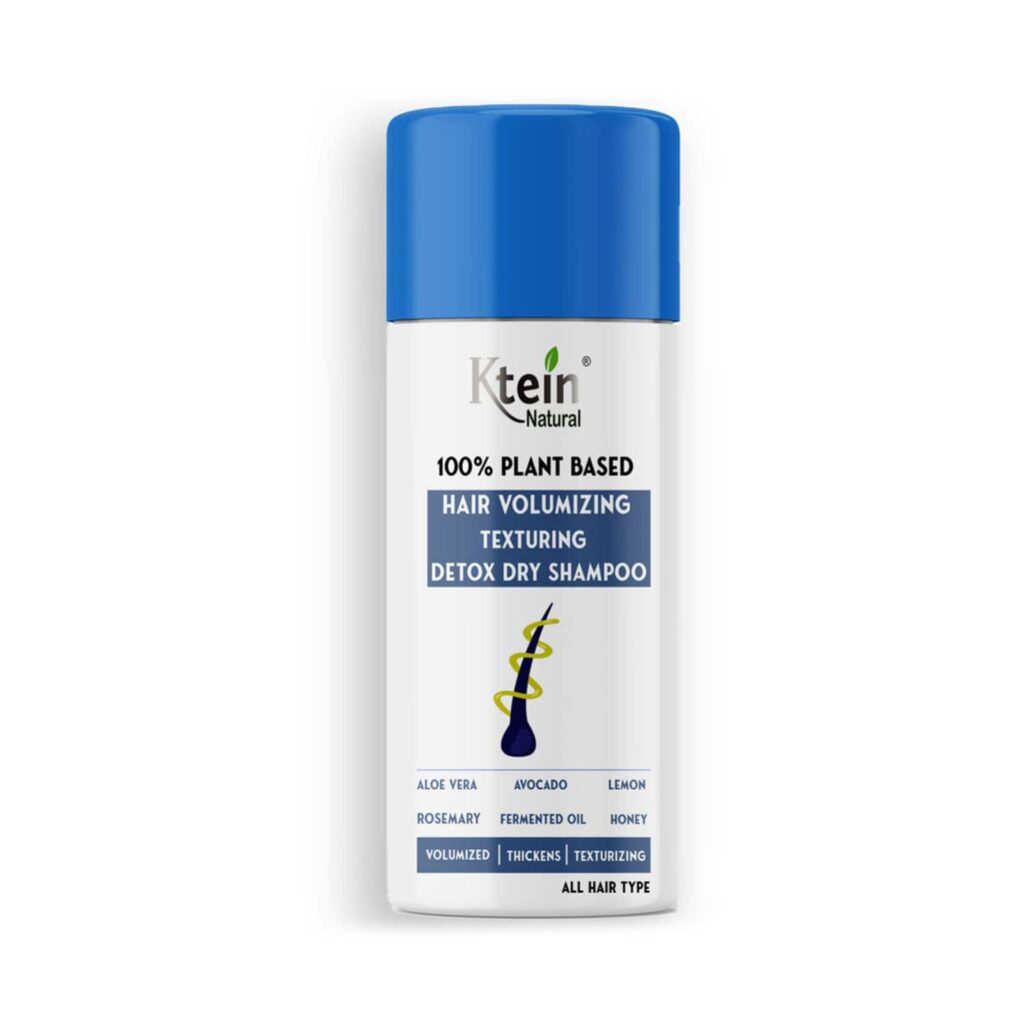 Ktein Natural 100% Plant Based Volumizing, and Texturing Hair Detox Dry Shampoo Powder (25 g) - Ktein