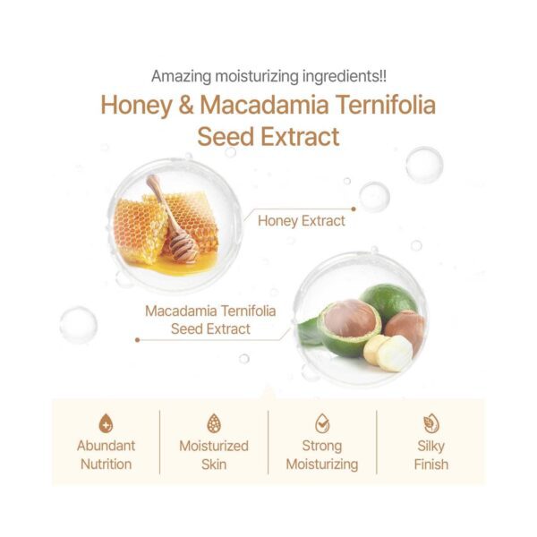 Kundal Cherry Blossom Honey & Macadamia Pure Body Lotion (500ml) - Kundal