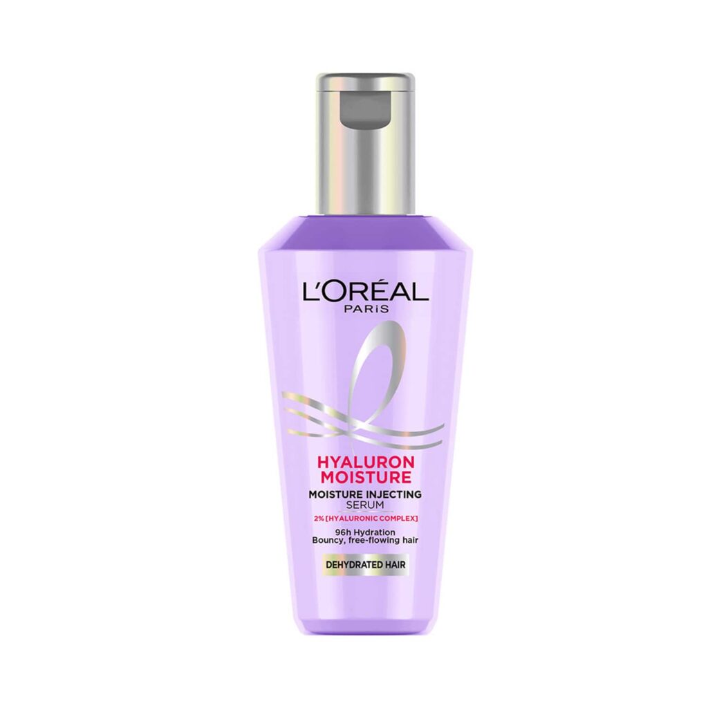 L’Oréal Paris Hyaluron Moisture Hair Serum with hyaluronic acid for bouncy,frizz-free hair (40ml) - L'Oreal Paris