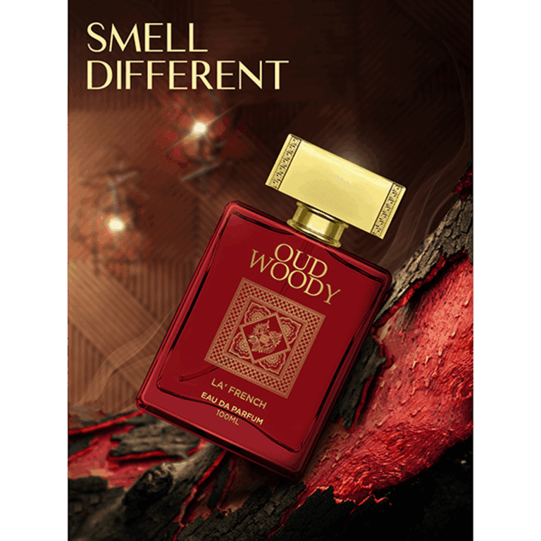 LA' French Oud Woody Eau De Parfum (100ml) - LA' French