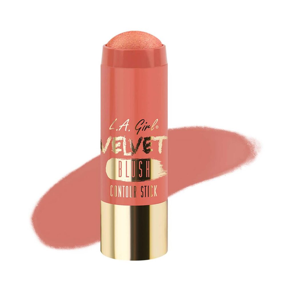 L.A. Girl 2 In 1 Velvet Contour And Blush Stick - Glimmer (5.8g) - L.A. Girl