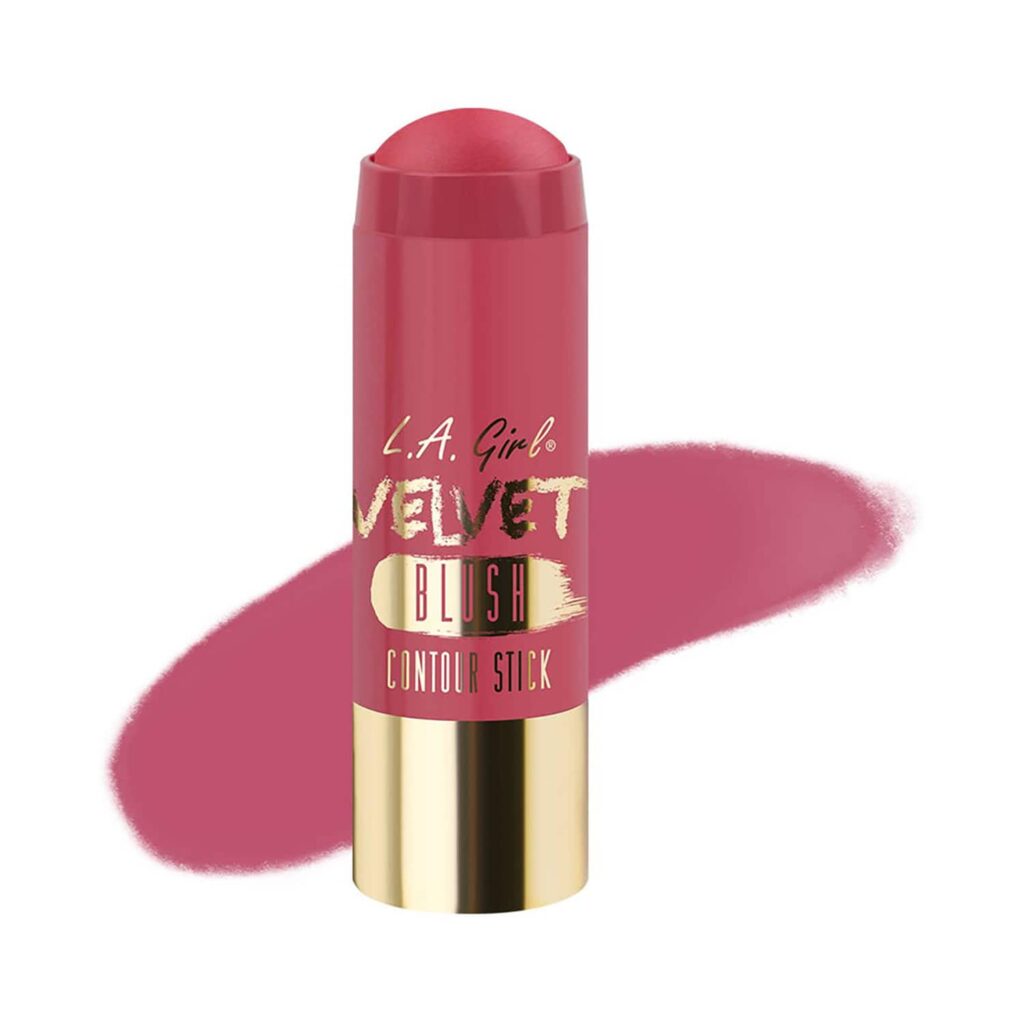 L.A. Girl 2 In 1 Velvet Contour And Blush Stick - Plush (5.8g) - L.A. Girl
