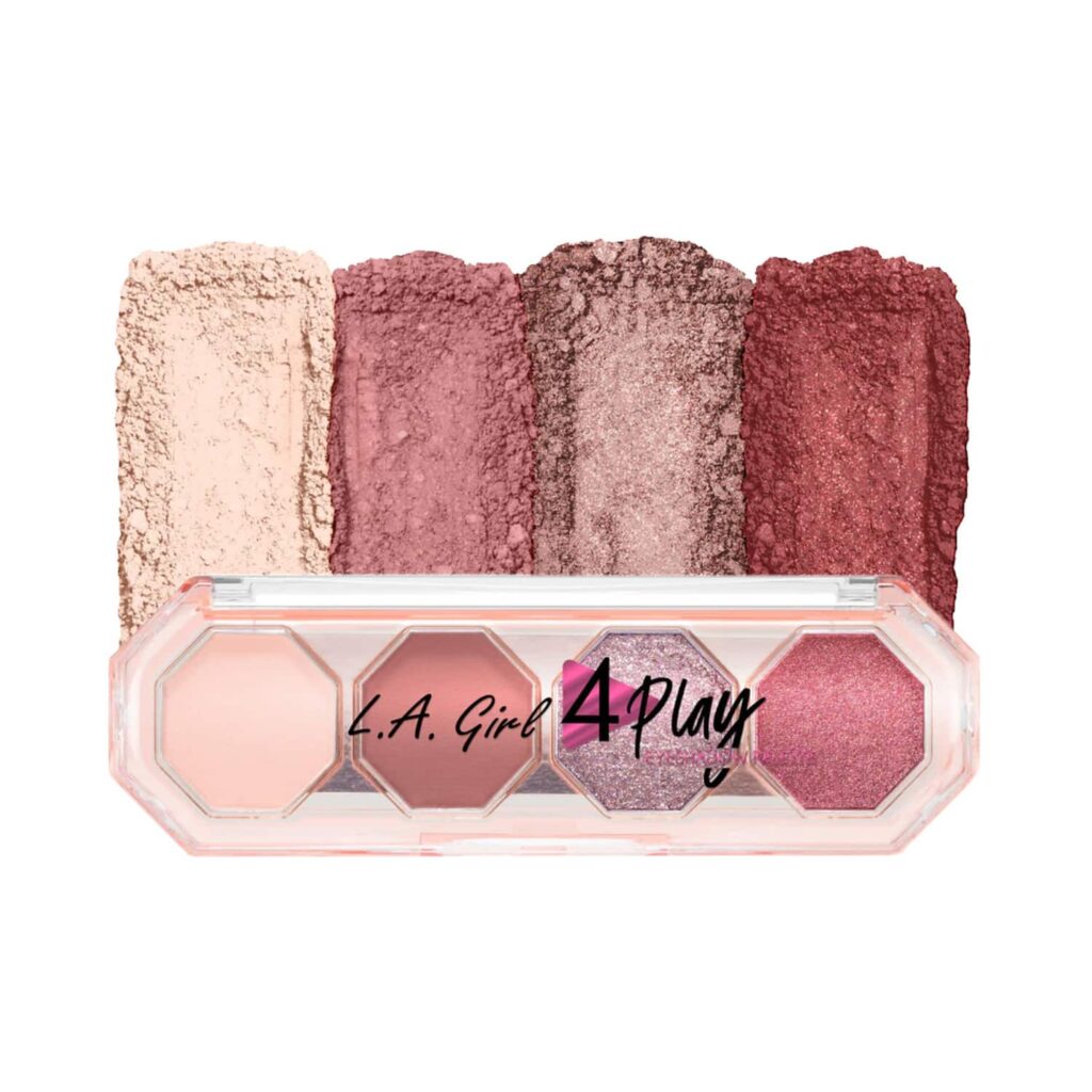 L.A. Girl 4 Play Eyeshadow Palette - GES235 Feel Good (3.2g) - L.A. Girl