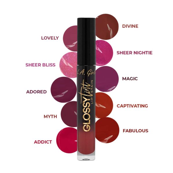 L.A. Girl Glossy Tint Lip Stain - GLC706 Magic (2.9g) - L.A. Girl