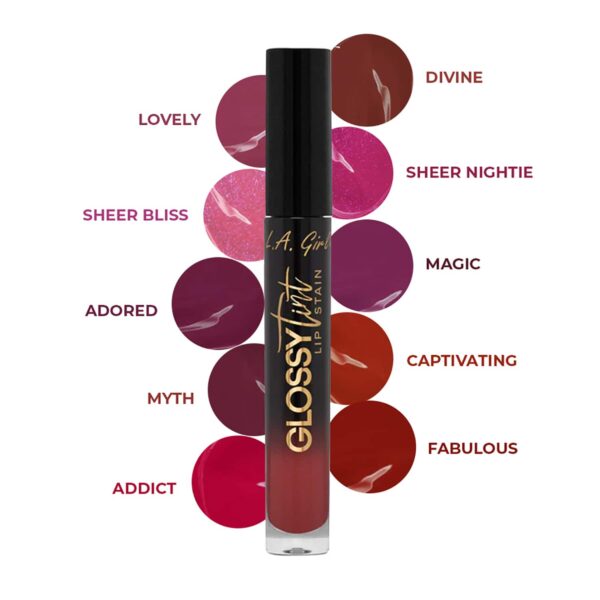 L.A. Girl Glossy Tint Lip Stain - GLC707 Myth (2.9g) - L.A. Girl