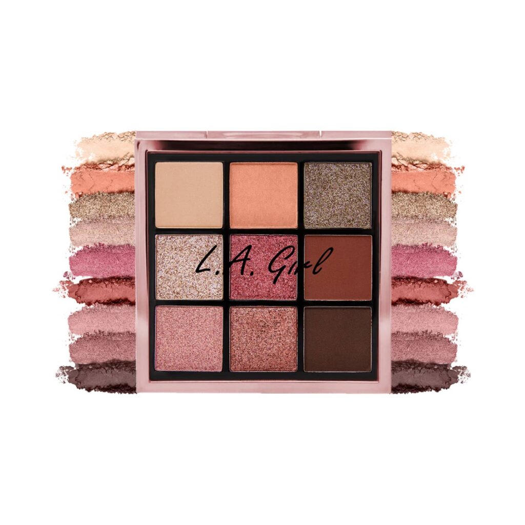 L.A. Girl Keep It Playful 9 Color Eyeshadow Palette - GES434 Playmate (14g) - L.A. Girl