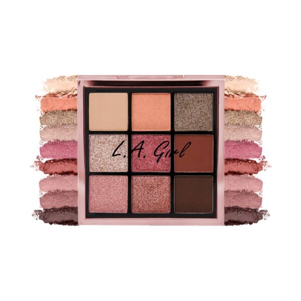 L.A. Girl Keep It Playful 9 Color Eyeshadow Palette - GES434 Playmate (14g) - L.A. Girl