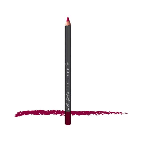 L.A. Girl Lip Liner Pencil - Burgundy (1.3 g) - L.A. Girl