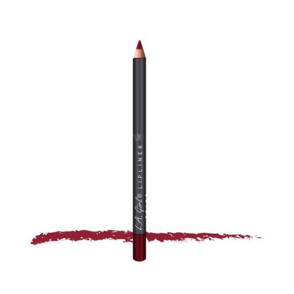 L.A. Girl Lip Liner Pencil - Maroon (1.45 g) - L.A. Girl