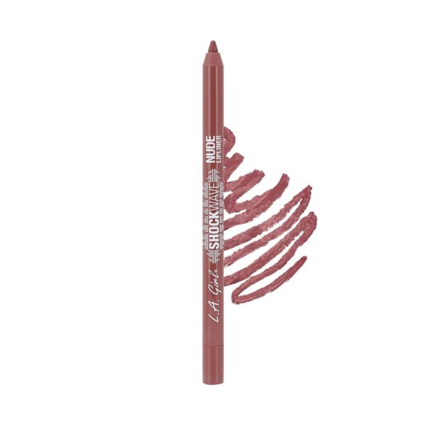 L.A. Girl Shockwave Nude Lip Liner - Mauve (1.2g) - L.A. Girl