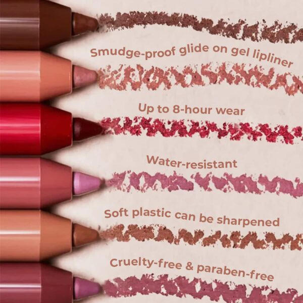 L.A. Girl Shockwave Nude Lip Liner - Mauve (1.2g) - L.A. Girl