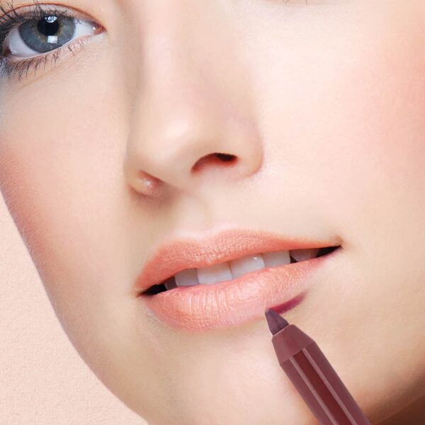 L.A. Girl Shockwave Nude Lip Liner - Rosewood (1.2g) - L.A. Girl