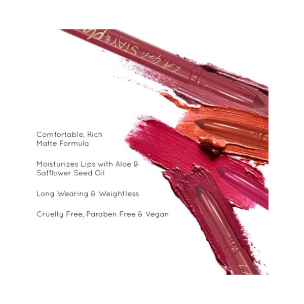 L.A. Girl Stay and Play Matte Lip Crayon - For Keeps (1.4 g) - L.A. Girl