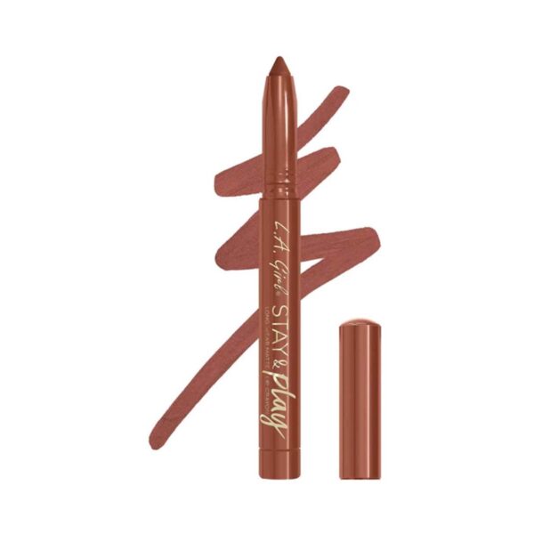 L.A. Girl Stay and Play Matte Lip Crayon - Stay With Me (1.4 g) - L.A. Girl
