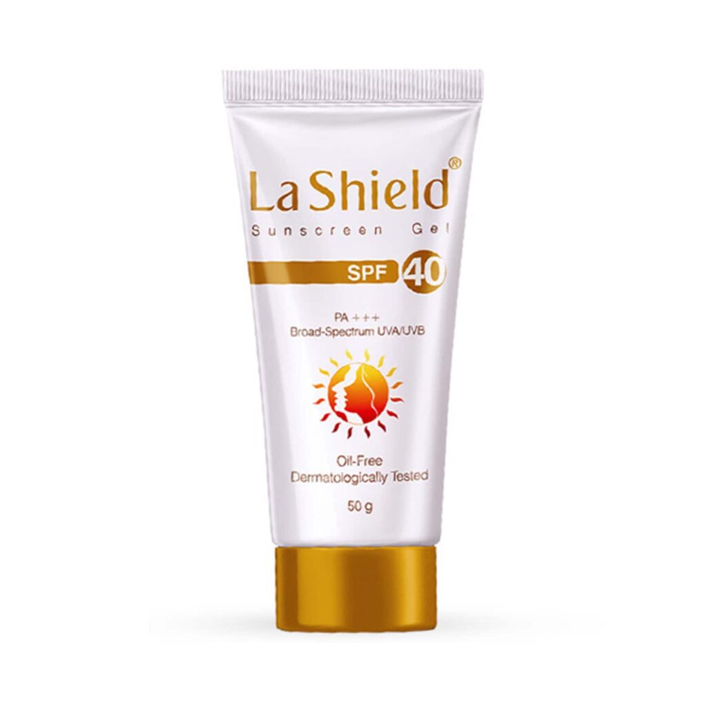 La Shield Anti Acne SPF 40+ & PA+++ Sunscreen Gel (50 g) - La Shield