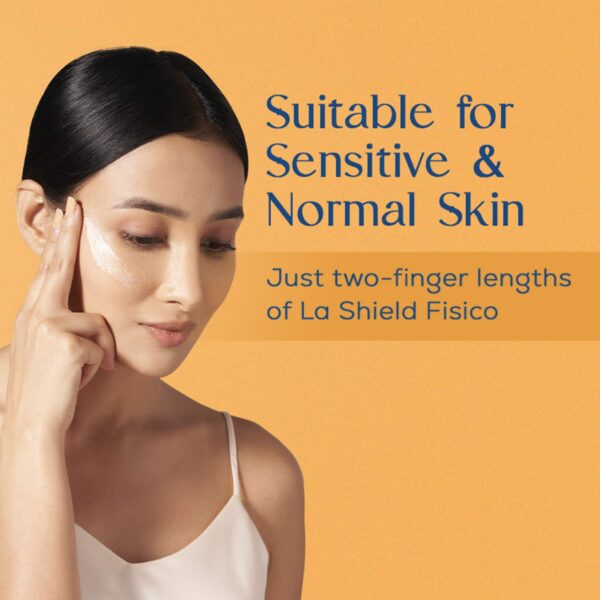 La Shield FISICO SPF 50+ & PA+++ Sunscreen Gel (50g) - La Shield