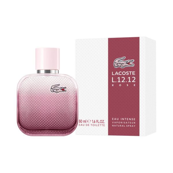 Lacoste L.12.12 Rose Intense Her Eau De Toilette (50ml) - Lacoste