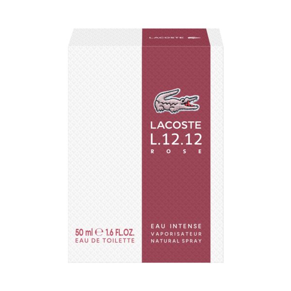 Lacoste L.12.12 Rose Intense Her Eau De Toilette (50ml) - Lacoste